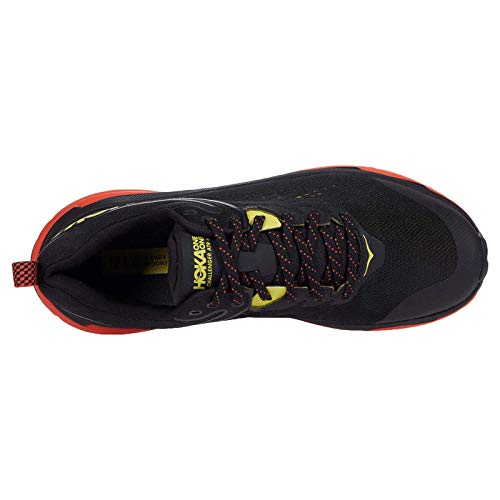 Hoka One One Hombre Challenger ATR 6 GTX Textile Synthetic Black Green Sheen Entrenadores 45 1/3 EU