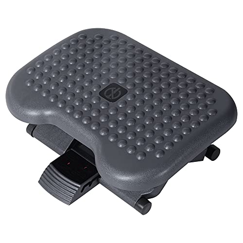 HOMCOM Reposapies de Oficina Ajustable Ergonomico Escritorio Oficina Soporte para Pies Reposapies Ajustable Ergonomico para Escritorio Oficina Soporte para Pies Nuevo