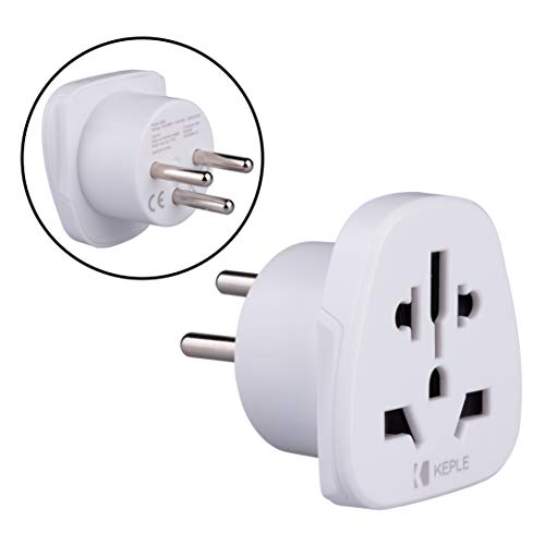 Israel Adapter Plug Viaje Tipo H to a UK, US USA American, AUS AU Australia, EU Europe European, China, Japan, Tailandia, Swiss, Spain Adaptador Universal Adaptor Enchufe Internacional 3 Pin