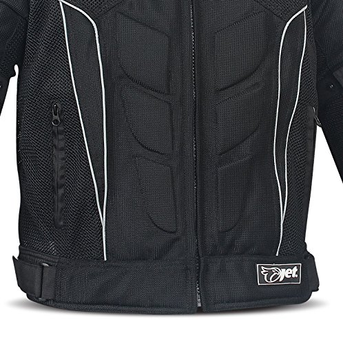 JET Chaqueta Moto Hombre Verano con Armadura Malla Air Flow