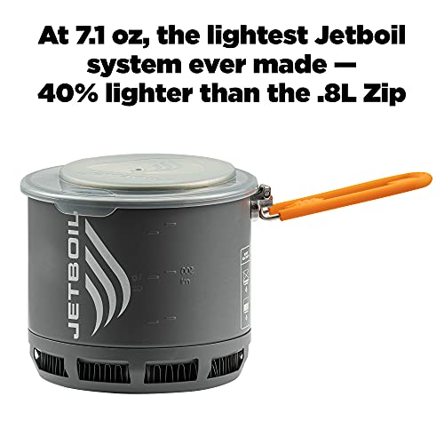 Jetboil Stash-Sistema de Cocina Ultraligero para Camping y mochilero Estufa, Unisex, Gris (Metal), None or Other