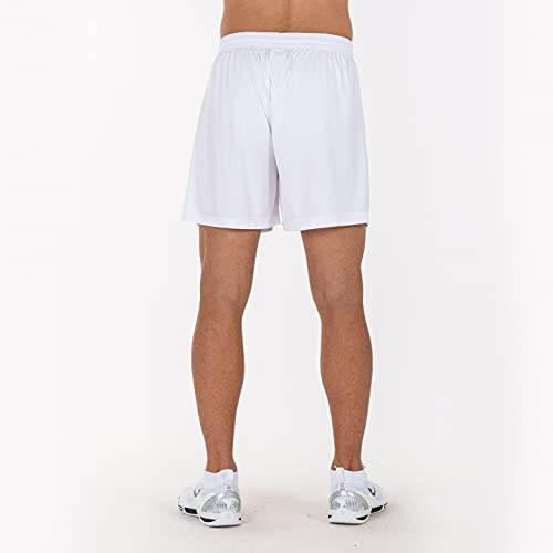 Joma Treviso Pantalones Cortos Equipamiento, Hombres, Blanco, XS