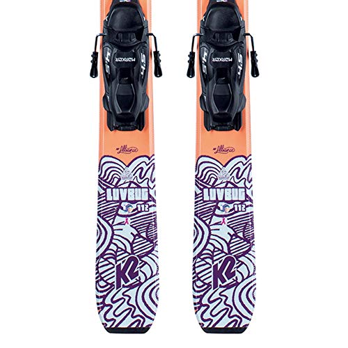 K2 Ski Luv Bug Fdt 4.5 10E0809 - Juego de esquí para niña (88 cm)