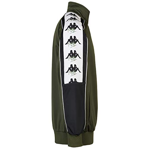 Kappa 222 BANDA KAROL G RIDER, Chaqueta, Unisex, Verde, M