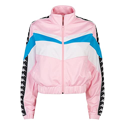 Kappa - Chaqueta Esta Mujer - Woman - M - Rosa, Blanco, Azul