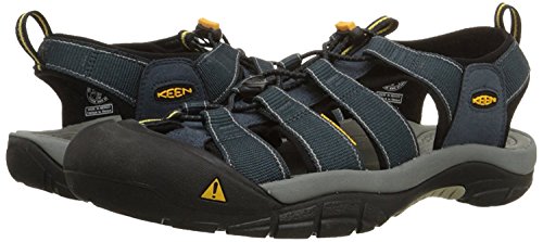 Keen Newport H2 Sandalias para Hombre, Azul (Navy/Medium Gray), 40 EU