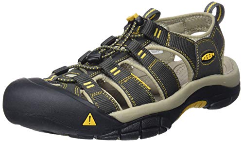 Keen Newport H2 Sandalias para Hombre, Gris (Raven/Aluminum), 42.5 EU