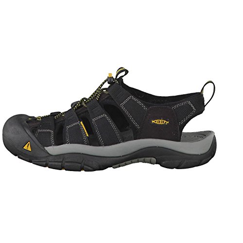 Keen Newport H2 Sandalias para Hombre, Negro (Black), 41 EU