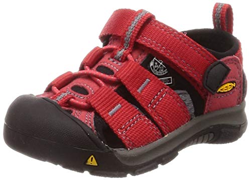 KEEN Newport H2, Sandalias, para Unisex niños, Rojo (Ribbon Red/Gargoyle), 22 EU