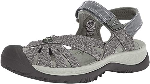 KEEN, Rose Sandal, Sandalias de Senderismo, Mujer, Gris (Gargoyle Raven),