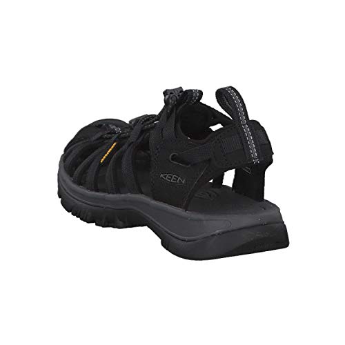 KEEN Whisper Sandalias para Mujer, Negro (black/magnet), 39 EU