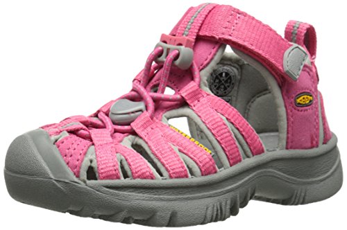 Keen Whisper - Zapatillas de senderismo Unisex Niños, Pink (Honeysuckle/Neutral Gray), 29 EU