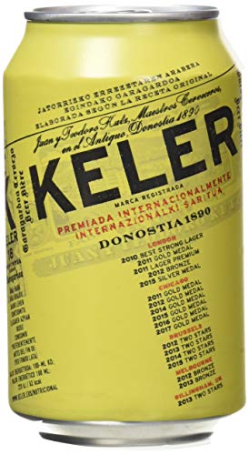 Keler Cerveza - Paquete de 24 x 330 ml, total de 7920 ml