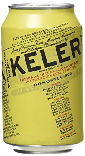 Keler Cerveza - Paquete de 24 x 330 ml, total de 7920 ml