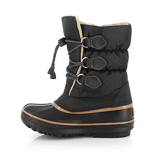 KIMBERFEEL Avalanche, Botas de Nieve Unisex Adulto, marrón, 37 EU