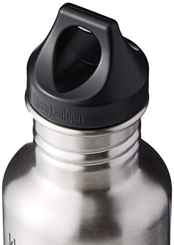 Klean Kanteen Botella Clásica 18oz, Brushed Stainless