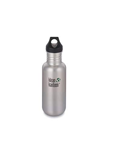 Klean Kanteen Botella Clásica 18oz, Brushed Stainless