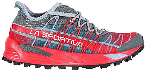 LA SPORTIVA Mutant Woman, Zapatillas de Mountain Running Mujer, Clay/Hibiscus, 38.5 EU