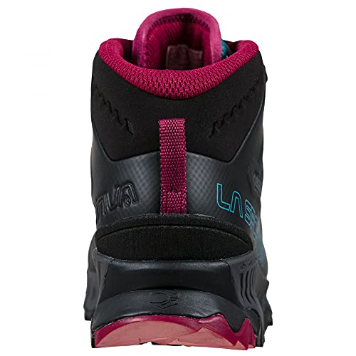 LA SPORTIVA Stream Woman GTX, Botas de Senderismo Mujer, Black/Topaz, 38.5 EU