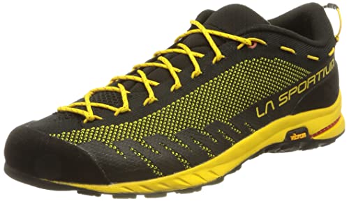 LA SPORTIVA TX2, Zapatillas de montaña Hombre, Black/Yellow, 43.5 EU