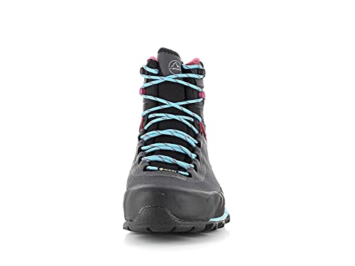 LA SPORTIVA TXS Woman GTX, Botas de montaña Mujer, Carbon/Topaz, 38 EU