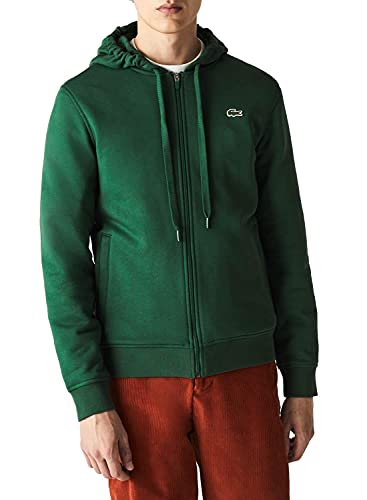 Lacoste Sport SH1551, Sudadera Hombre, Verde (Vert/Vert), S