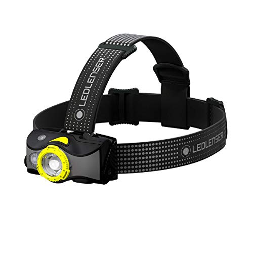 Led Lenser MH7 Frontal, Adultos Unisex, Negro/Amarillo, ESTANDAR