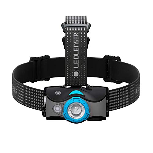 Led Lenser MH7 Frontal, Adultos Unisex, Negro/Azul, Talla única