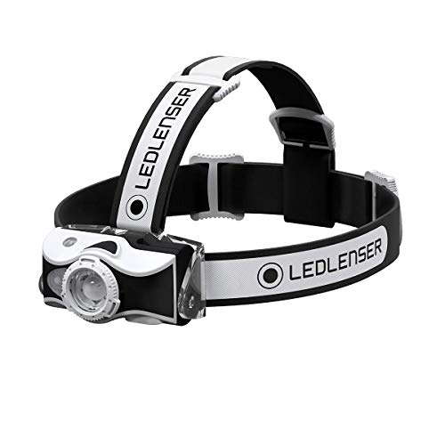 Led Lenser MH7 - Linterna (Linterna con cinta para cabeza, Negro, Blanco, Policarbonato, Polimetilmetacrilato (PMMA), IP54, 2 m, 1 lámpara(s))