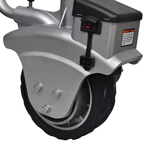 Leepesx Rueda Jockey para Mover Remolque motorizada Rueda Jockey Remolque Ruedas para Remolque 12 V 350 W