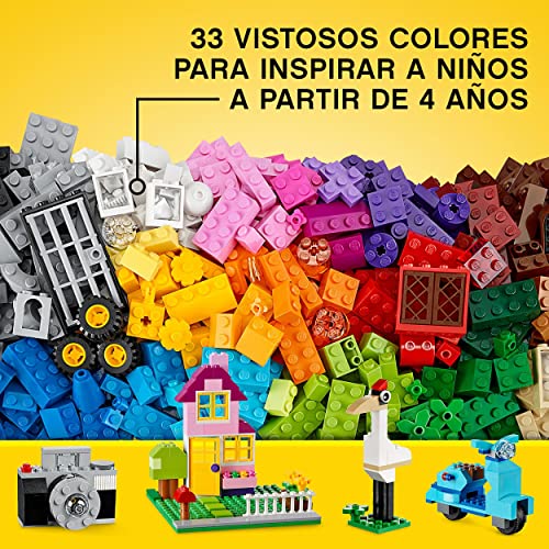 LEGO 10698 Classic Caja de Ladrillos Creativos Grande, Juego de Construcción para Niños y Niñas 4 años