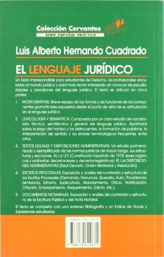 Lenguaje Juridico. (Manuales Prácticos)