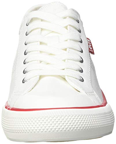 Levi's Hernandez S, Zapatillas Mujer, Regular White, 37 EU