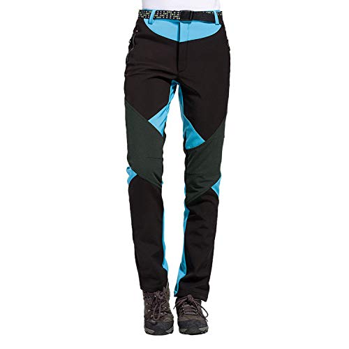 LHHMZ Mujeres Pantalones Impermeables de Senderismo Transpirable Ligero Deportes al Aire Libre Secado rápido Pantalones Trekking De Escalada