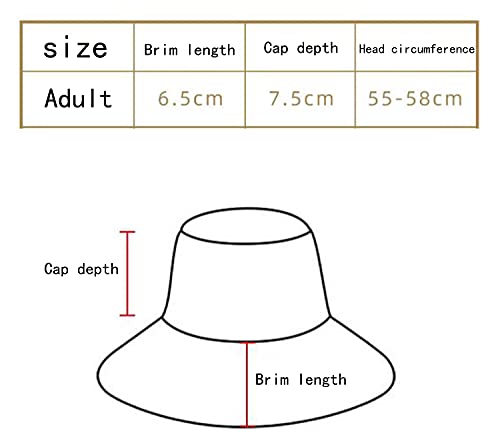 liuer Sombrero del Pescador 4PCS Gorro Pescador Unisex Algodón Plegable Bucket Hat Al Aire Libre Visera Mujeres Hombres Sombrero de Sol de Playa para Senderismo Camping(Doble Cara Color)