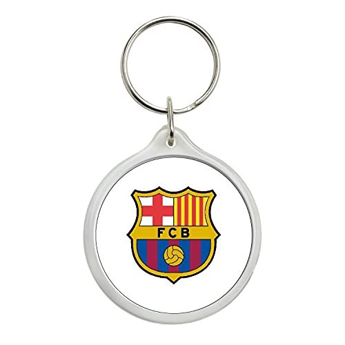 LLAVERO REDONDO LOGO EQUIPO DE FUTBOL F.C. BARCELONA