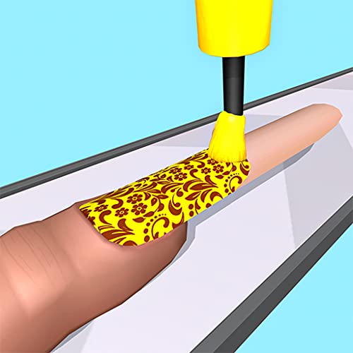 Long Nail Makeover Art Stack Rush 3D - Runway ASMR Nails Salon Paint the Longest Nail Simulator