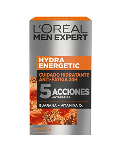 L'Oréal Paris Men Expert - 24H Hydra Energetic cuidado hidratante anti-fatiga, 50 ml