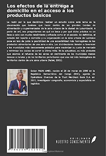 Los efectos de la entrega a domicilio en el acceso a los productos básicos: El caso de las grandes tiendas de alimentación y supermercados en la zona urbana de Lubumbashi