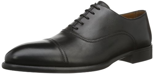 Lottusse L6553-01109-01 - Mocasines para hombre, color Negro (LonDark Old), talla 41 EU (7.5 UK)