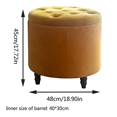 LXLAMP Puff Infantiles, Puff Salon Moderno reposapies Sofa reposapies Salon Taburete nórdico de la Mesa de Centro del sofá de la Sala de Estar de la Tela