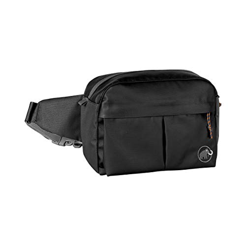 Mammut Waistpack Urban Mochila, Unisex Adulto, Negro (Black), 15x24x45 cm (W x H x L)