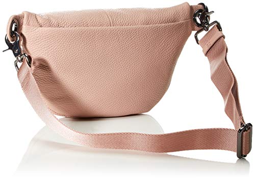 Mandarina Duck Mellow Leather P10FZT73, Bolso de Mano para Mujer, Rose Dawn, 30x16x10 (L x H x W)