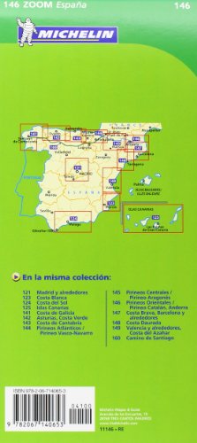 Mapa Zoom Pirineos Orientales / Pirineo Catalán, Andorra: No. 146 (Michelin Zoom Maps)