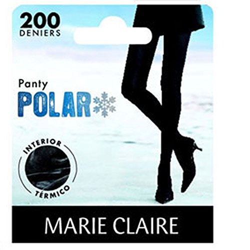 MARIE CLAIRE 4774 - Panty polar interior térmico 200 DEN (M, NEGRO)