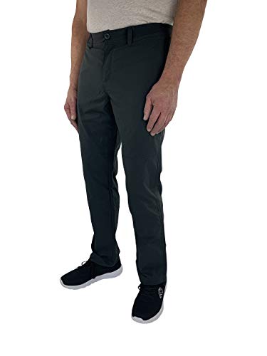 Marina del Rey - Pantalones de fericio para hombre, talla grande, con cintura elástica gris 3 mes