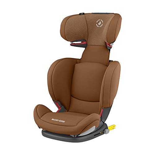 Maxi-Cosi RodiFix AirProtect Silla Coche Grupo 2/3 ISOFIX, 15 - 36 kg, Silla Auto Reclinable, Crece con el Niño 3.5 - 12 Años, Color Authentic Cognac (marrón)