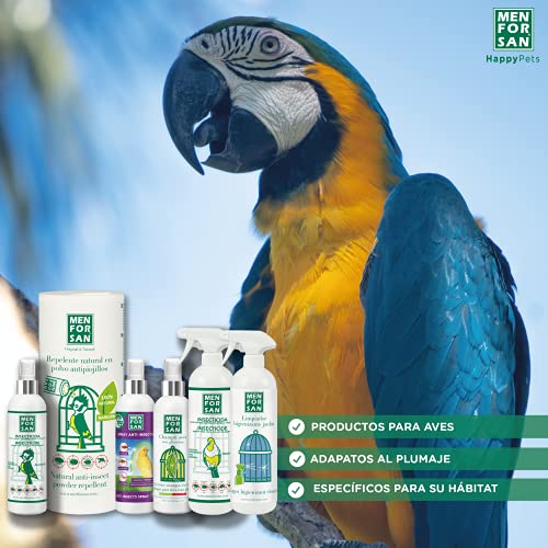 MENFORSAN Repelente Natural en polvo antipiojillos para pajaros 250 gr