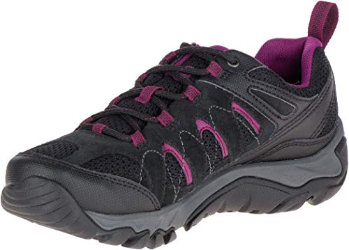 Merrel Outmost Vent GTX - Zapatillas de Trekking, Mujer, Negro - (Black)