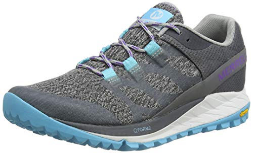 Merrell ANTORA, Zapatillas de Running para Asfalto Mujer, Gris (High Rise), 36 EU